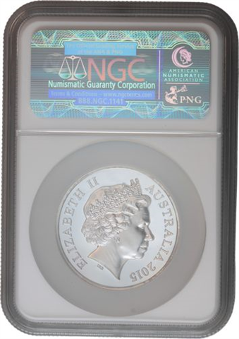 Australien-5Dollar-2015-AgStgl-PF70-Slab-Krokodil-vs