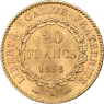 Frankreich-20-Francs-1898-Genius-II