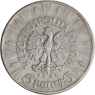 Polen-5 Zloty-1934-AG-Jozef Klemens Pilsulski-VS