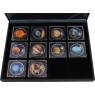 Kanada-10x5Dollar-2022-AGstgl-MapleLeaf Planeten-Farbe-EtuiII