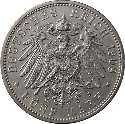J40-Baden-5Mark-1907-1913-AgSS-FriedrichII-RS
