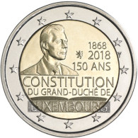 Luxemburg 2 Euro 2018 bfr. 150 Jahre Verfassung