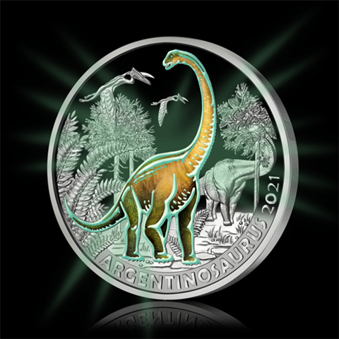 Österreich-3-Euro-2021-Argentinosaurus-I