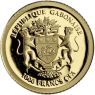 Gabun-1000 Francs-2022-AUpp-WeißRhod-VS