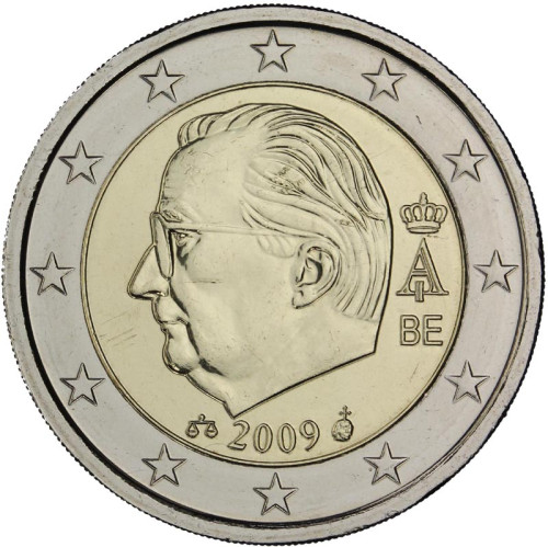 Belgien 2 Euro 2009 bfr König Albert II.
