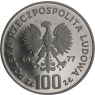 Polen-100 Zlotych-1977-AGpp-PROBE-Fisch-VS