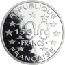 Frankreich-15 Euro 100 Francs-1997-AGpp-Rock of Cashel-VS