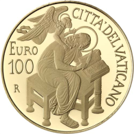 Vatikan-100-Euro-2015-PP-die-Evangelisten-Matthäus1
