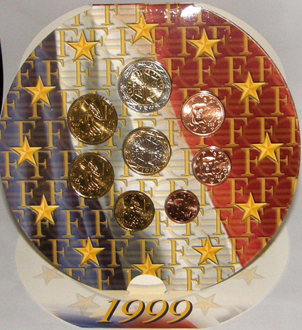 Frankreich 3,88 Euro 1999 Stgl. KMS im Folder 