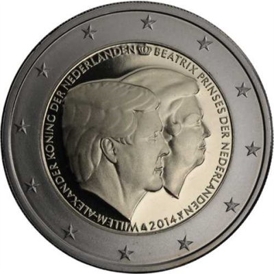 Niederlande-2Euro-2014-PP-Doppelportrait-RS