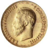 Russland 10 Rubel 1903 bfr I