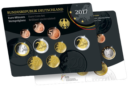 Deutschland 5,88 Euro-Kurssatz 2017 Stgl. Mzz: D 