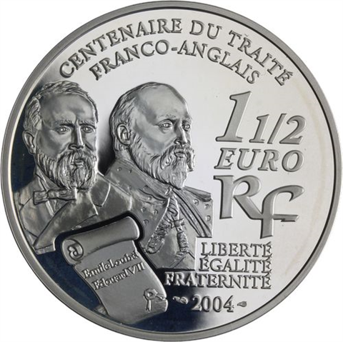Frankreich-1,5Euro-2004-AGpp-Cordiale-RS