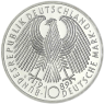 Deutschland 10 DM Silber 1989 Stgl. 40 Jahre Bundesrepublik II