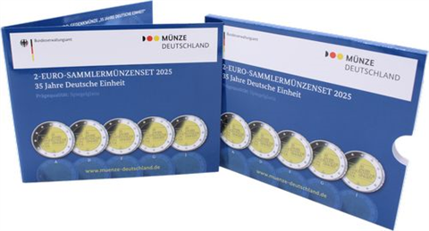Deutschland-5x2Euro-2025-PP-Deutsche Einheit-Folder