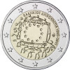 Euro Münzen Griechenland Europ Flagge 