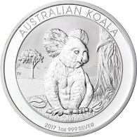 Australien-1Dollar-2017-Silbermünze-1Oz-Koala-RS