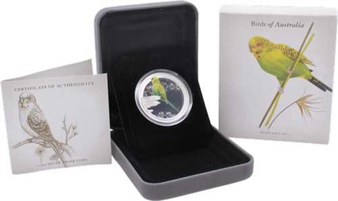 Australien-50 Cent-2013-AGpp-Budgerigar-RS
