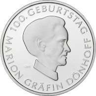 Gedenkmünze 10 Euro 2009 PP - Gräfin Dönhoff -