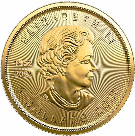 Kanada-5Dollar-2023-1-10-Unze-Gold-Maple-Leaf-RS