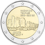 2 Euro Sondermünzen Malta Hagar Qim mit Füllhorn 