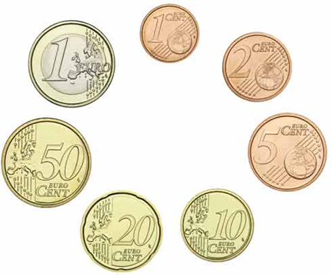 Luxemburg-1-Cent-bis-1-Euro-2021-Bfr-I