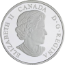 Kanada-20 Dollar-2014-AG-Caribou-Farbe-VS