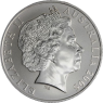 Australien-1 Dollar-2005-AGstgl-Farbe-Känguru-VS