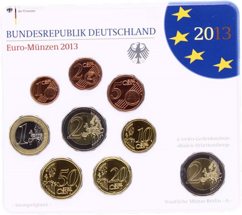 Deutschland-5,88 Euro-2013-Stgl-Kurs-MzzA-RS