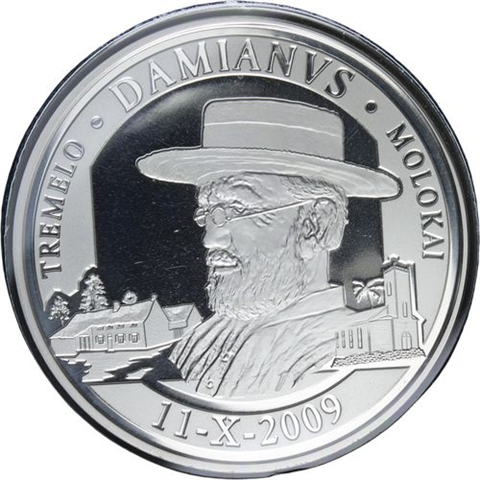 Belgien-20 Euro-2009-AGpp-Pater Damiaan-Folder