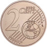 Vatikan 2 Cent  2018 Stgl. Motiv: Papst-Wappen von Franziskus.