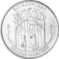 Grimms Märchen 20 Euro 2016 Silber Stgl. Rotkäppchen 