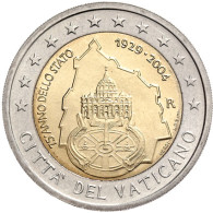 Vatikan 2 Euro 2004 stgl. 75 Jahre Vatikanstadt