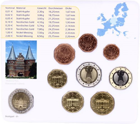 Deutschland-5,88 Euro-2006-Stgl-Kurs-MzzF-RS