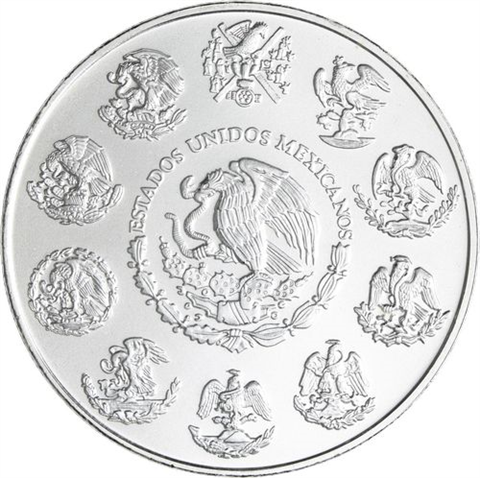 Mexiko-35x1Onza-1990-2024-AGstgl-Siegesgöttin-Kassette