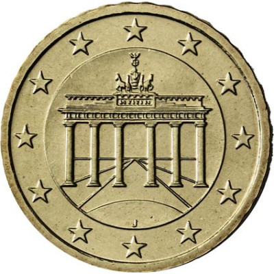 Deutschland 50 Euro-Cent 2015  Kursmünze mit Eichenzweig