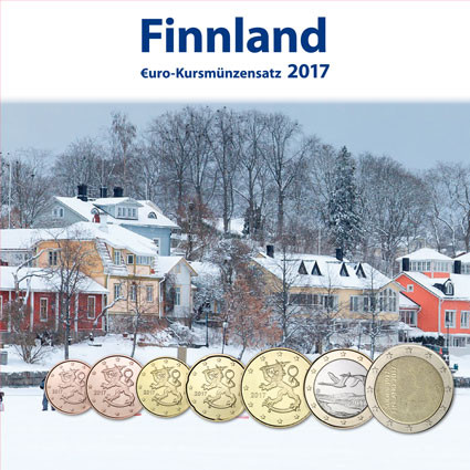 Finnland 3,88 Euro 2017 bfr. KMS - Sondersatz im Folder