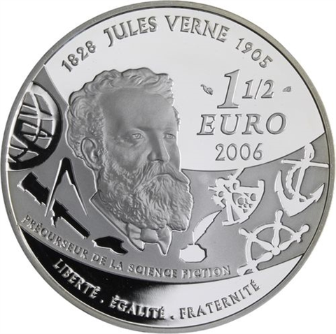 Frankreich-1,5Euro-2006-AGpp-LaTerre-Etui