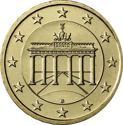 Deutschland 50 Euro-Cent 2016  Kursmünze mit Eichenzweig