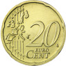 Eurokurzmurnze  Belgien  20 Cent 2016 Koenig Philippe