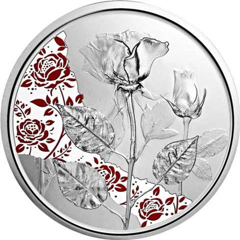 Österreich-10-Euro-Silber--Gedenkmünze-2021-Rose-PP-II