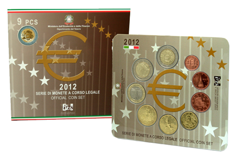 Italien-5,88Euro-2012-KMS-Bargeld-RSVS
