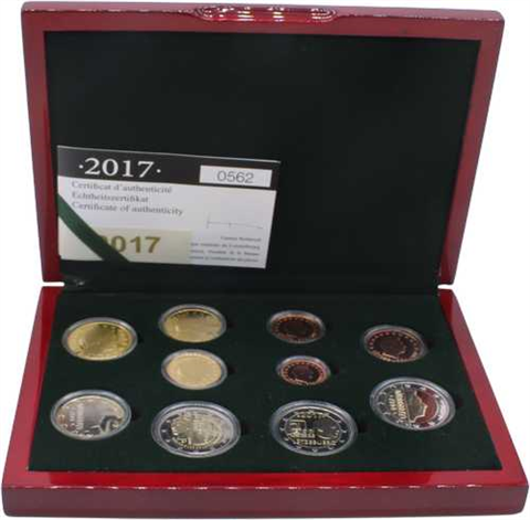 Luxemburg-7,88 Euro-2017-PP-KMS-Etui