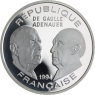 Frankreich-100Francs-1994-AGpp-deGaulleAdenauer-RS