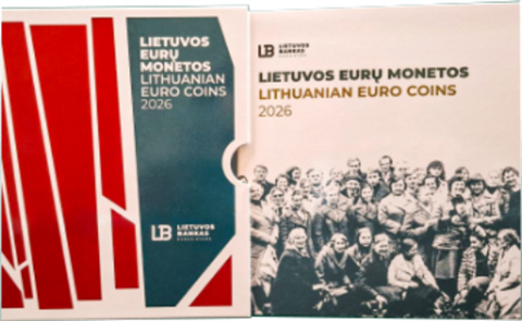 Litauen-3,88Euro-2026-Stgl-KMS-UnbewaffneterWiderstand-im-Folder-1