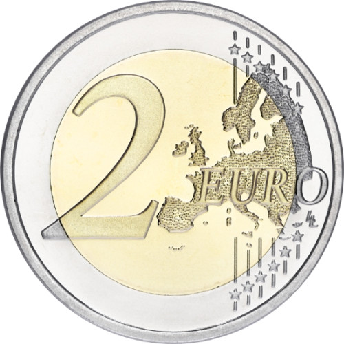 2 Euro Münze Frankreich 2016 Mitterrand
