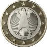 Deutschland-1Euro-2022-bfrcu-Kursmünze-G