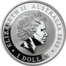 Australien 1 DOllar 2015 Stgl. Kookaburra Serie Eisvogel II