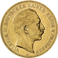 Preussen 10 Mark 1890 bis 1912 König Wilhelm II J.251