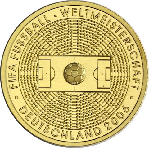 Deutschland 100 Euro 2005 stgl. Fussball-III
